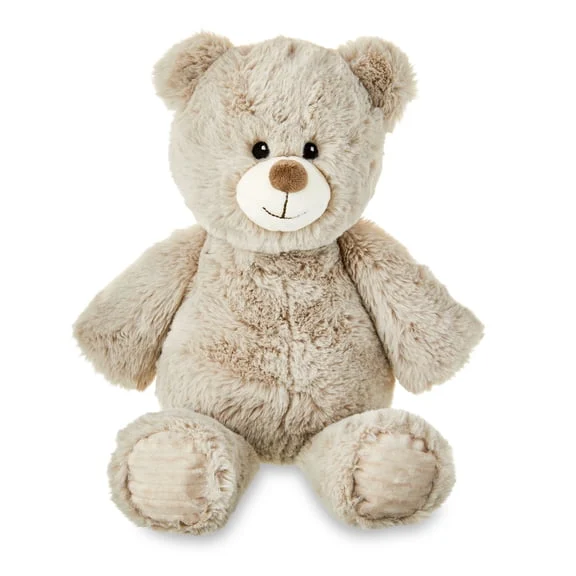 Spark Create Imagine Soft Bear Plush with Beans, 17 in