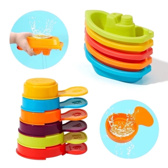 11-Piece Mold-Free Baby Bath Toy Set