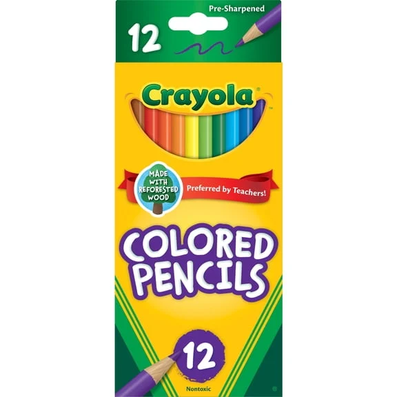 Crayola Colored Pencils, 12 Count
