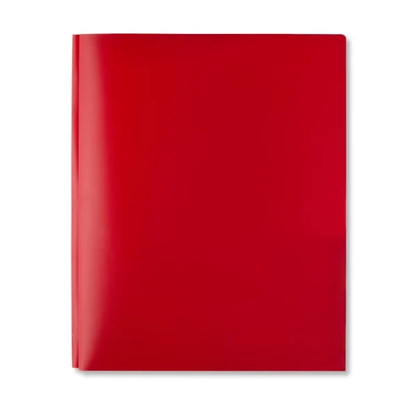 Pen+Gear 3-Prong 2-Pocket Poly Folder