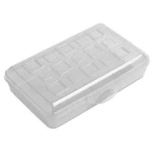 Sterilite Small Clear Pencil Box
